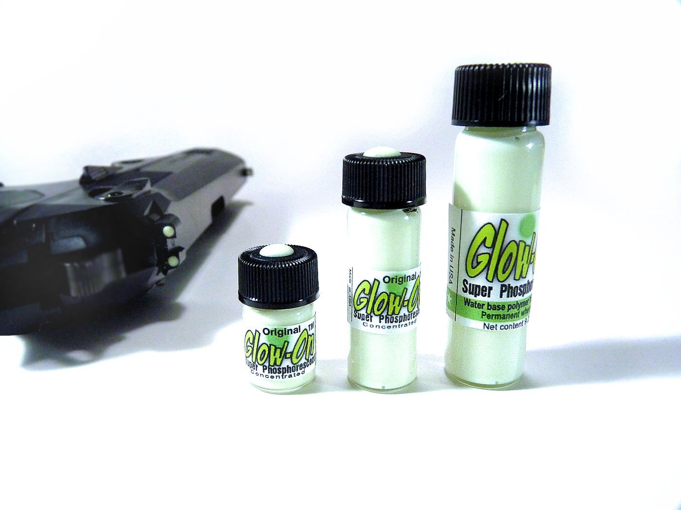 GlowOn Gun Paint for Gun Sights is Available in 8 Colors Springfield