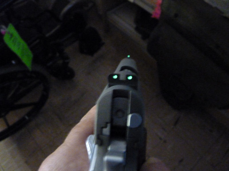 Glow in the dark front sight paint? - The Firing Line Forums